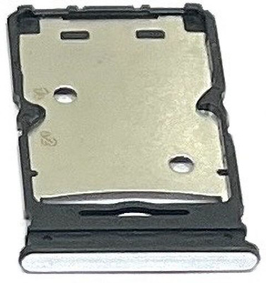 Hynaty Sim Card Tray(Compatible With TECNO POVA 5 LH7n (SILVER))