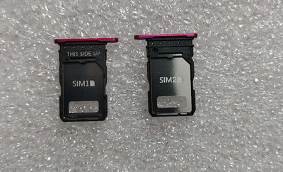 SPAREWARE Sim Card Tray(Compatible With Moto Edge 50 Fusion -Red)
