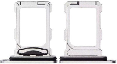 Sparevilla Sim Card Tray(Compatible With iPhone 16 Pro -White)