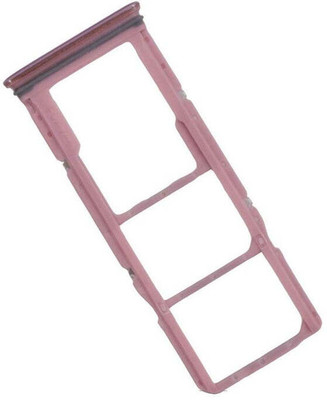 spareology Sim Card Tray(Compatible With Samsung Galaxy A9 2018 Pink Pink)