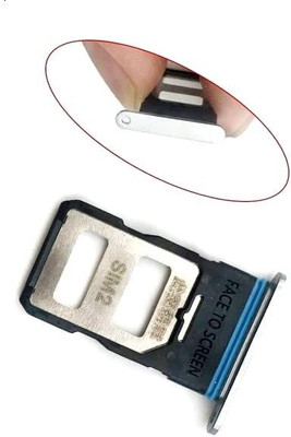 starware Sim Card Tray(Compatible With Xiaomi Redmi Mi 10T : Grey)
