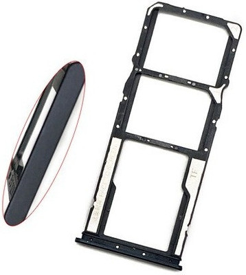 ShreeRamsamarth Sim Card Tray(Compatible With Xiaomi Poco M4 Pro 4G :Power Black)