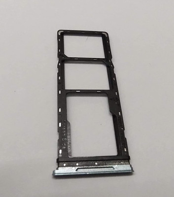 Shockware Sim Card Tray(Compatible With Infinix Hot 11 X662 Silver Wave)