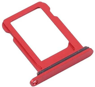 SPAREWARE Sim Card Tray(Compatible With iPhone 13 Mini -Red)