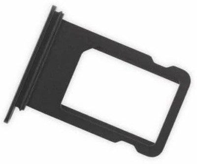 VRAVMO Sim Card Tray(Compatible With IPHONE X (BLACK))