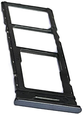 VRAVMO Sim Card Tray(Compatible With INFINIX SMART 6 PLUS X6823 (BLACK))