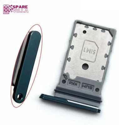 Sparevilla Sim Card Tray(Compatible With SAMSUNG GALAXY S22 ULTRA (GREEN))