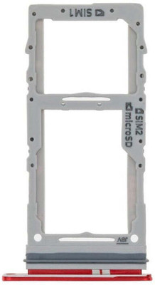 SPAREWARE Sim Card Tray(Compatible With Samsung Galaxy S20 Plus -Red)
