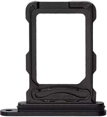 Hynaty Sim Card Tray(Compatible With IPHONE 16 PRO (BLACK))