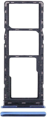 Sparevilla Sim Card Tray(Compatible With Tecno Spark 10 4G - Blue)