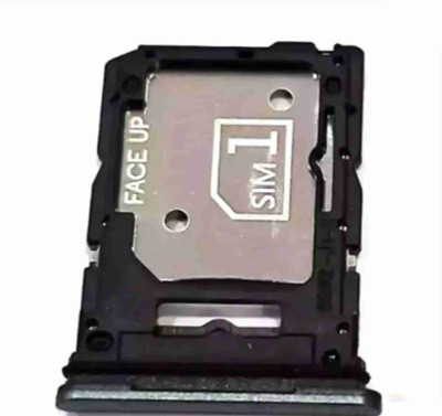 HNVIEW Sim Card Tray(Compatible With MOTOROLA MOTO G85 5G SIM SLOT TRAY SIM OUTER COMPATIBLE ( Black)