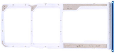 NEWSHAH Sim Card Tray(Compatible With XIAOMI REDMI NOTE 10 PRO MAX (BLUE))