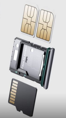 SPAREWARE Sim Card Tray(Compatible With Oneplus Nord 2 CE : Silver -)