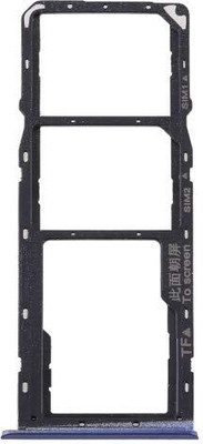 spareology Sim Card Tray(Compatible With Realme Narzo 20A Blue)
