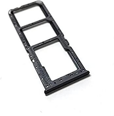 spareology Sim Card Tray(Compatible With Realme C15 Black)