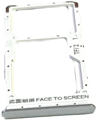 VRAVMO Sim Card Tray(Compatible With POCO X5 5G (SILVER))
