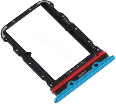 Tech4GSM Sim Card Tray(Compatible With Redmi Mi 10 Blue)
