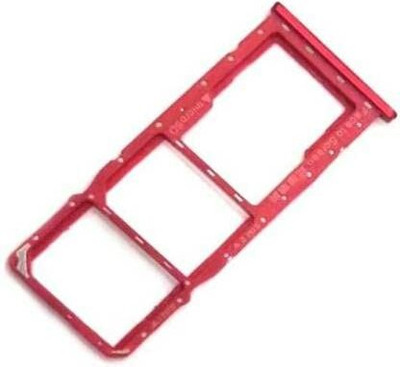 VRAVMO Sim Card Tray(Compatible With SAMSUNG GALAXY M02 (RED))