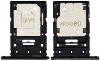SPAREWARE Sim Card Tray(Compatible With Samsung Galaxy M54 5G - Black)