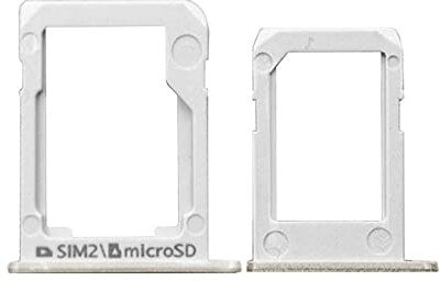 SPAREWARE Sim Card Tray(Compatible With Samsung Galaxy E7 -Silver)