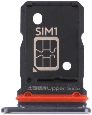 SPAREWARE Sim Card Tray(Compatible With Vivo X60 Pro : Black)