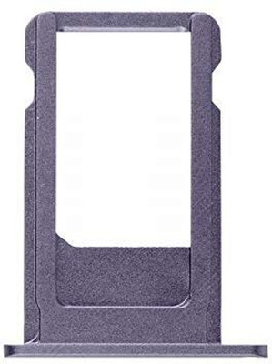 KezeMize Sim Card Tray(Compatible With Apple iPhone 5s - Silver)