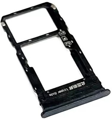 Hynaty Sim Card Tray(Compatible With VIVO Y75 5G (BLACK))