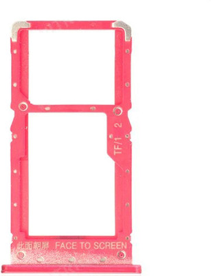 anonbasics Sim Card Tray(Compatible With Redmi Note 6 Pro Red)