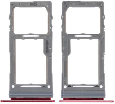 SPAREWARE Sim Card Tray(Compatible With Samsung Galaxy Note 10 Lite -Red)