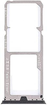AceKing Sim Card Tray(Compatible With Oppo A83 Dual Sim Card Slot Tray Holder : BLACK)