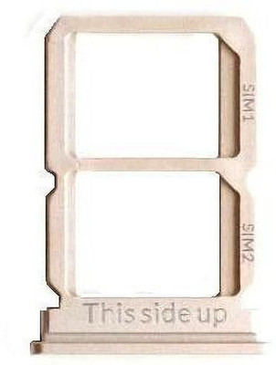 Sparevilla Sim Card Tray(Compatible With Oneplus 5T : Gold -)