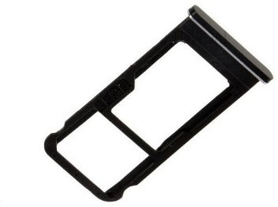 HNVIEW Sim Card Tray(Compatible With Nokia 6.1 original and compatible sim slot set (black)
