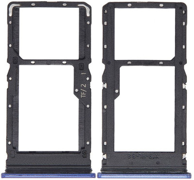 Sandreezz Sim Card Tray(Compatible With Xiaomi Redmi Note 10 5G - Blue)