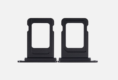 Sandreezz Sim Card Tray(Compatible With Apple iPhone 15 - Black)