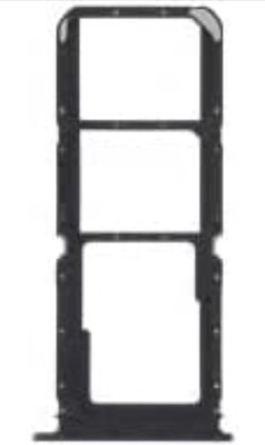 VRAVMO Sim Card Tray(Compatible With OPPO A57 4G 2022 (GLOWING BLACK))