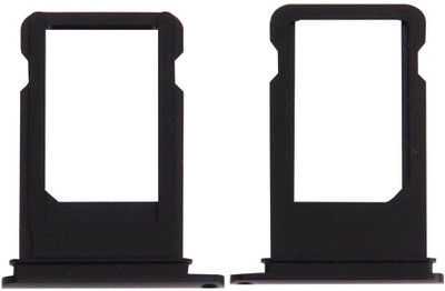 Sandreezz Sim Card Tray(Compatible With Apple iPhone 7 - Black)