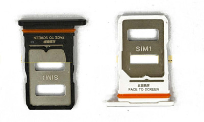 spareology Sim Card Tray(Compatible With Mi 14 Pro Plus White)