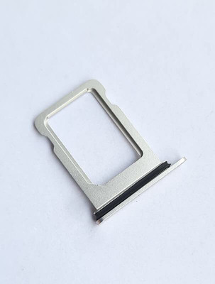 Hynaty Sim Card Tray(Compatible With IPHONE 13 MINI (SILVER))