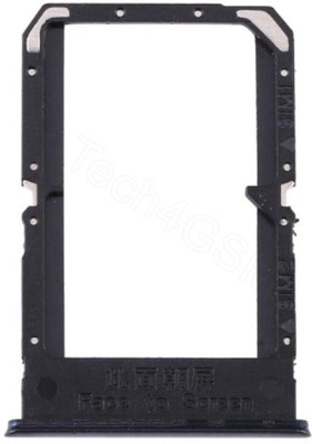 AceKing Sim Card Tray(Compatible With Oppo Reno 4 SE DUALSim Tray Slot Holder : BLACK)