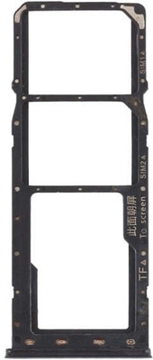 SPAREWARE Sim Card Tray(Compatible With Realme 3i - Black)