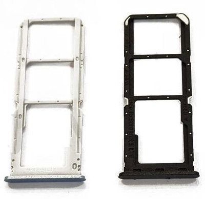 spareology Sim Card Tray(Compatible With Oppo A18 Black)