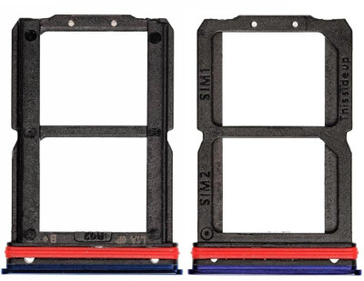 Sandreezz Sim Card Tray(Compatible With OnePlus 7 - Blue)
