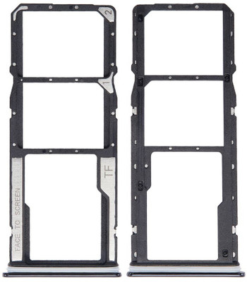 Sandreezz Sim Card Tray(Compatible With Xiaomi Redmi Note 10s - Grey)