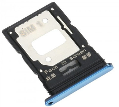 Tech4GSM Sim Card Tray(Compatible With Mi 11 Lite Blue)