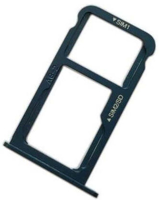 spareology Sim Card Tray(Compatible With Honor P10 Lite Black)