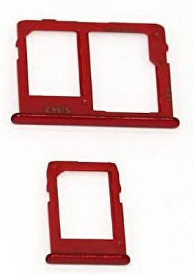 spareology Sim Card Tray(Compatible With Samsung Galaxy J4 Red)