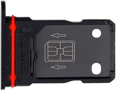 spareology Sim Card Tray(Compatible With 9 Pro : Stellar black)