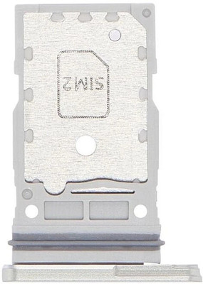 Sparevilla Sim Card Tray(Compatible With Samsung Galaxy S21 FE/S21FE -White)