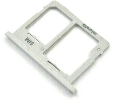 Zeflotech Sim Card Tray(Compatible With Samsung Galaxy Tab A 10.5 inch T590 T595-White)