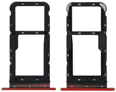 Shockware Sim Card Tray(Compatible With Moto E7 Power Coral Red)
